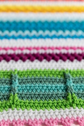 Rainbow Sampler Blanket 2