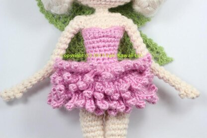 Chrysanna the Albino Fairy Crochet Amigurumi Doll