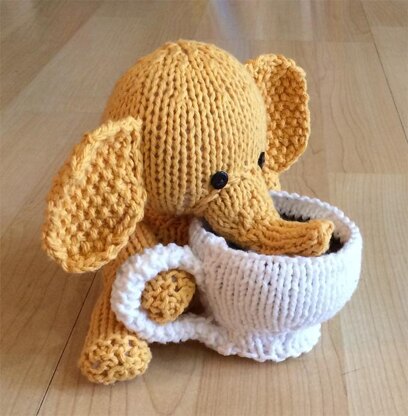 Knitkinz Hadoop Elephant - for Your Office