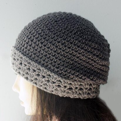 Lace Hat and Cowl Crochet Pattern