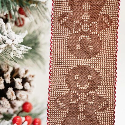 Gingerbread Man Table Runner