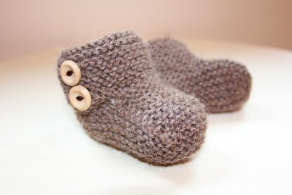 Tutti Baby Booties Knitting Pattern