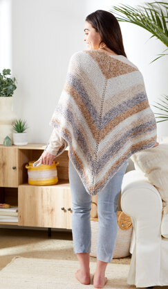 Simple Triangle Shawl in Premier Yarns Sweet Roll Frostie - STS002 - Downloadable PDF