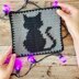 Cat Silhouette Tapestry