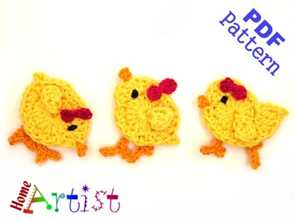 Little Chick 1B Applique