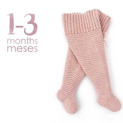 1-3 months - NEO Crochet Baby  Leggings