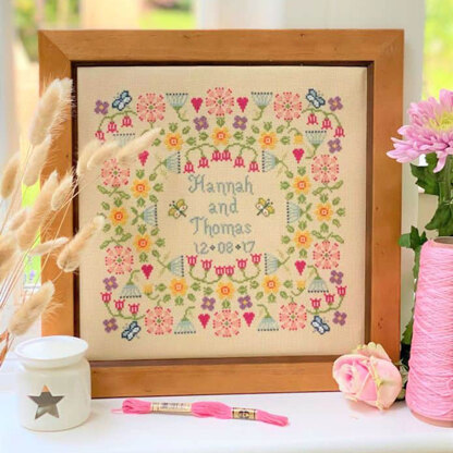 Historical Sampler Company A is for Ark Birth Sampler Cross Stitch Kit -  38cm x 32cm