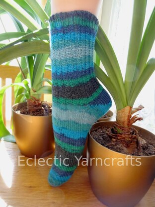 Water Meadow Toe up socks