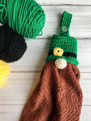 Leprechaun Gnome Towel Topper