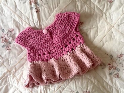 Little Diane Crocheted Dress