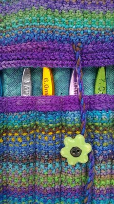 Scrappy Crochet Hook Case