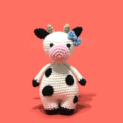 Cow Amigurumi Toy