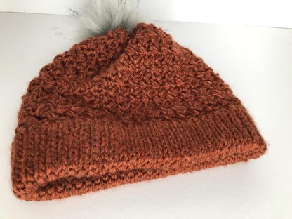 Double Brim Coffee Beanie