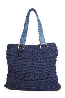 San Marino Bag in Hoooked Zpagetti - Downloadable PDF