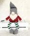 Pattern: christmas gnome, knitting pattern, DIY christmas decor, scandinavian elf, christmas gift, crimble gnome