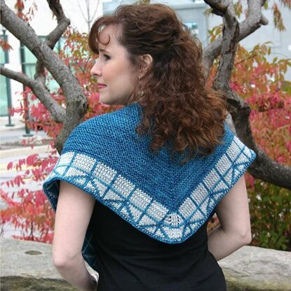 Manhattan bridge shawl