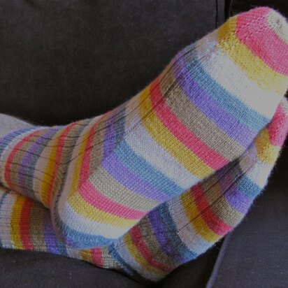 Time Traveler Socks - knitting pattern