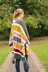 Watercolor Poncho