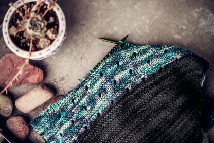 Pastel Gemstones Shawl