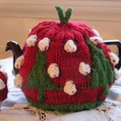 Christmas Tree Tea Cosy and Egg Cosy