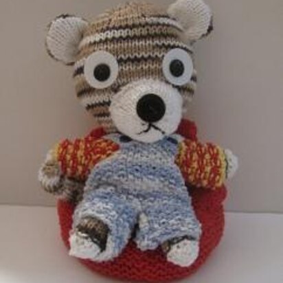 Knitkinz Striped Tiger - knitting pattern