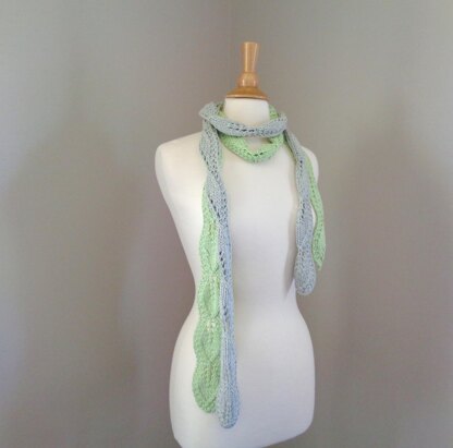 Skinny Leaf Scarf