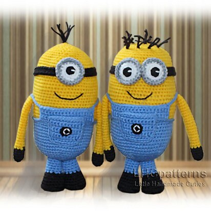 Minion Crochet Pattern, Amigurumi Minion Pattern