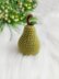 Crochet pear pattern