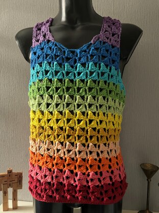 Triangle Stitch Tank Top