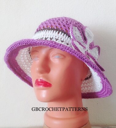 Viola mom and baby summer hat