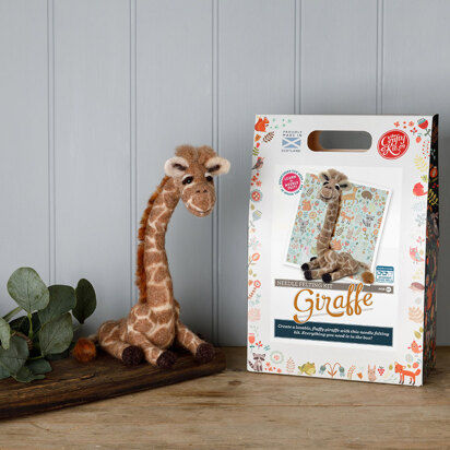 The Crafty Kit Company Giraffe Needle Felting Kit