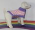 Dog Chunky Stripe Side Button Coat