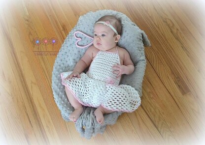 Tessa Skirted Diaper Cover or Romper