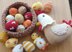 Easter Chicken Set Collection Chick Easter Eggs Nest amigurumi crochet set