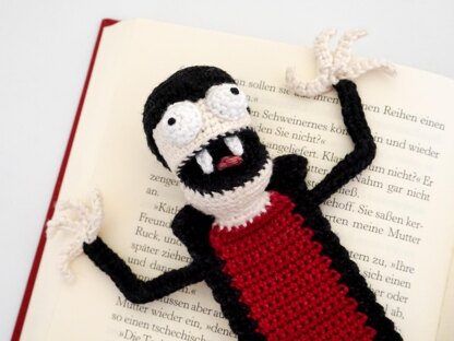 Vampire Bookmark Crochet Pattern