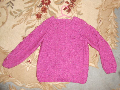 child`s jumper.