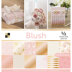American Crafts DCWV Single-Sided Cardstock Stack 12"X12" 48/Pkg - Blush, 24 Designs/2 Each, 12 W/Foil