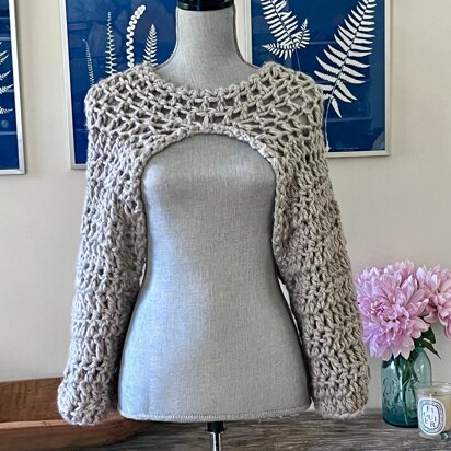 Chunky Sleeve Shrug