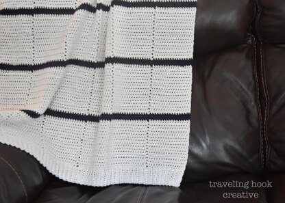 Nantucket Nautical Baby Blanket