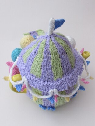 Summer Fayre Marquee Tea Cosy Knitting Pattern