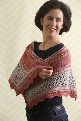 Coral Sands Shawl