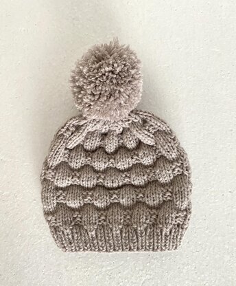 Baby bubble beanie hat