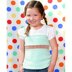 Girl's Skinny Tank in Blue Sky Fibers Skinny Cotton - Downloadable PDF