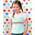 Girl's Skinny Tank in Blue Sky Fibers Skinny Cotton - Downloadable PDF