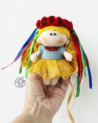 Ukrainian girl doll