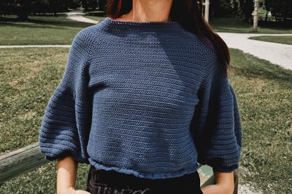 Puffy Sleeves Sweater