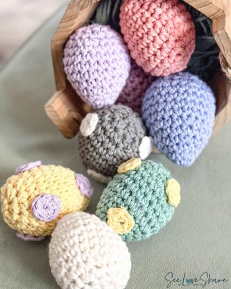 Polka Dot Easter Eggs