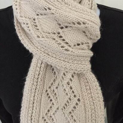 Devonshire Scarf with Fingerless Mitts