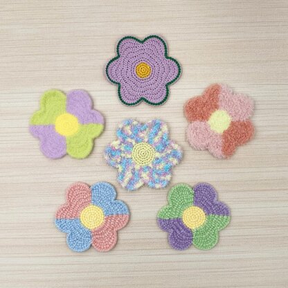 Flower Coaster #CCFC-02