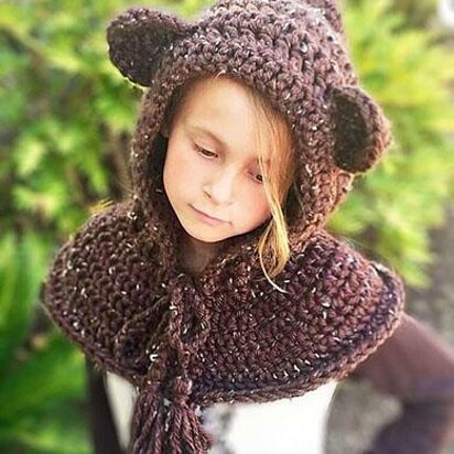 The Beneton Bear Hooded Cowl